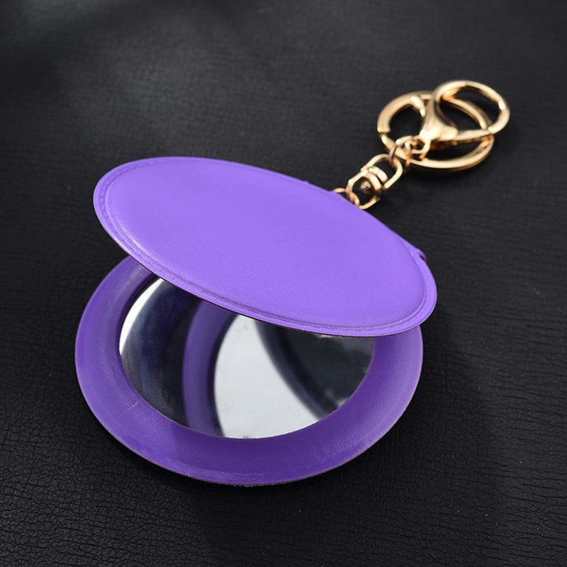 Mini Round Double-sided Folding Pocket Mirror