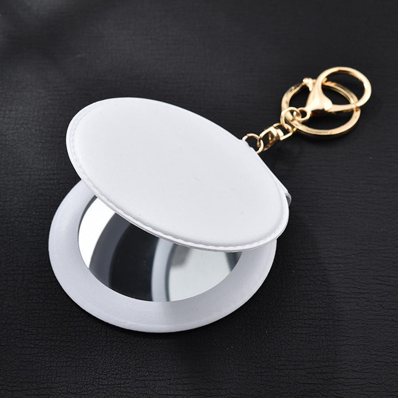 Mini Round Double-sided Folding Pocket Mirror